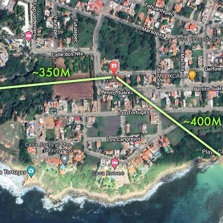Studio -Trees At Mikasa- Near Beach, Pool, Fast Wifi, Ac & King Bed ปูแอร์โตเอสกอนดิโด ภายนอก รูปภาพ